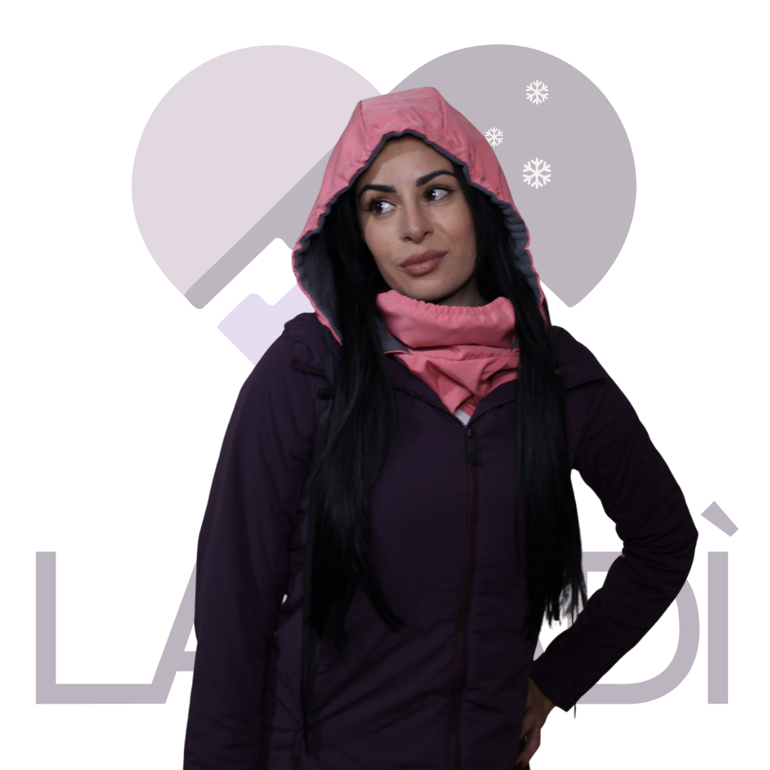Balaclava waterproof Rosa