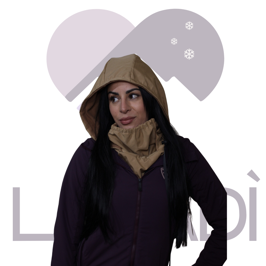 Balaclava waterproof Kaki