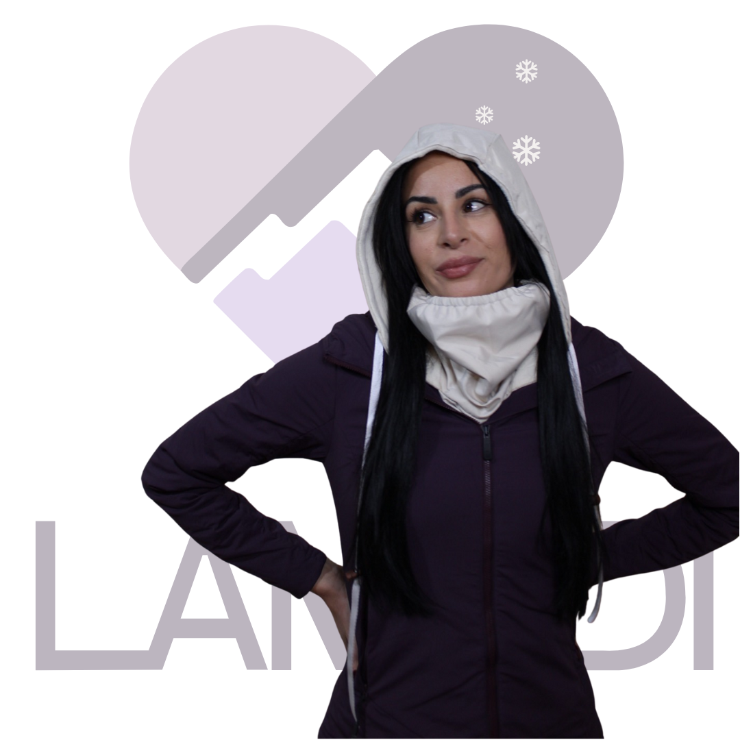 Balaclava waterproof Beige Chiaro